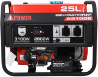 Б/генератор A-iPower А3100E 3,1(2.8)кВт 220В мед. обм., эл/запуск