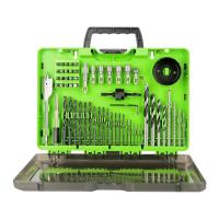 Набор бит и свёрл Greenworks 60 предметов (2944507)