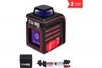 Нивелир лазерный ADA CUBE 360 Professional Edition  20м точность ± 0,3 мм + мини-штатив